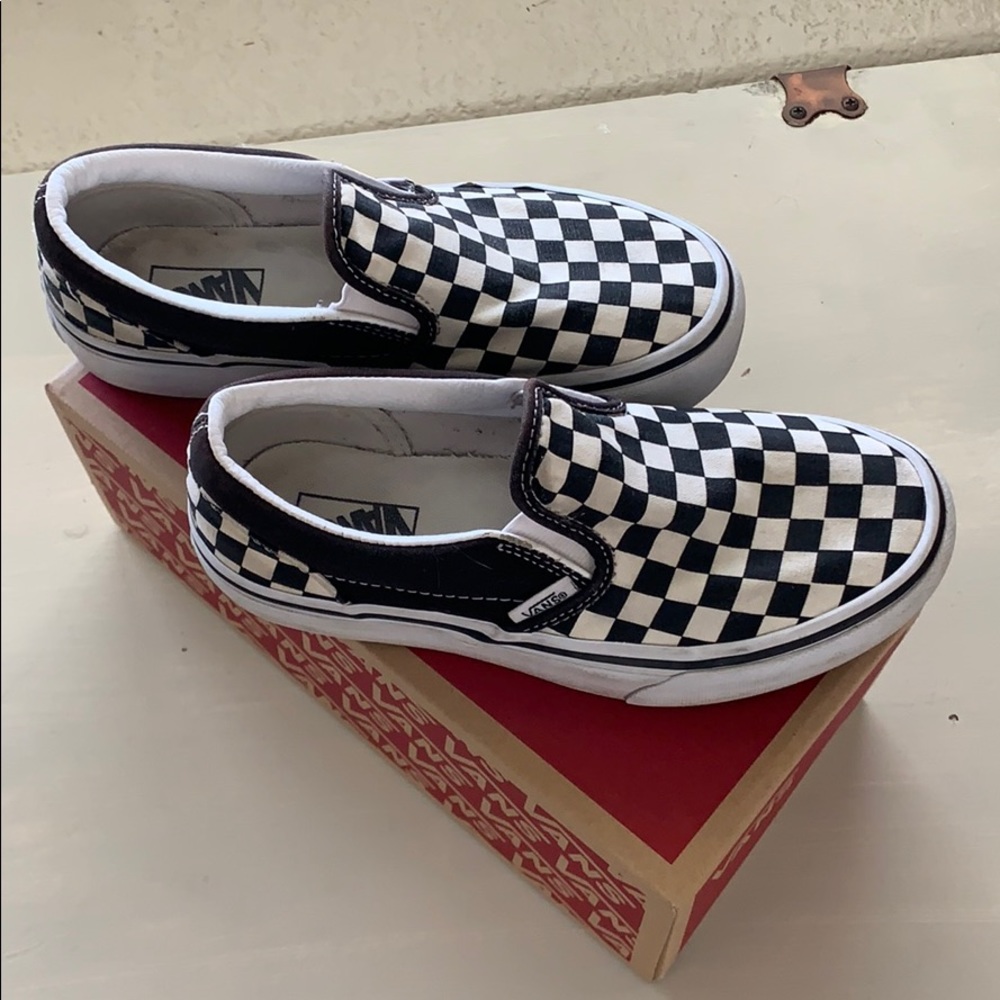 Vans checkerboard